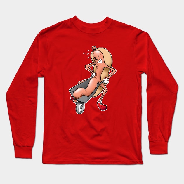 Hot Dawg Long Sleeve T-Shirt by yayzus